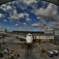 747 ready for take off