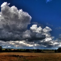 A stormy summers day