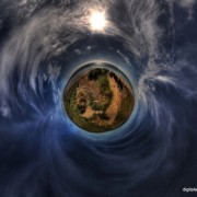 Dune stereographic projection.