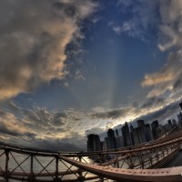 Lower New York from Brooklyn Bridge