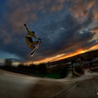 Huge Grab - Taken at Sheffield ski village