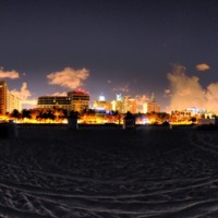 Miami Beach Pano - This was taken at 4am