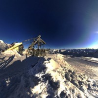 Cable car - HDR Fisheye
