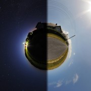 Night to Day Stereo projection