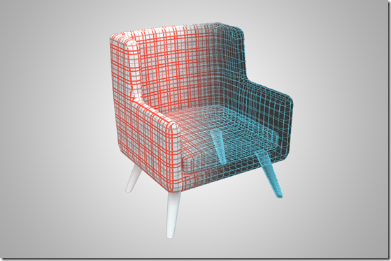 Modern chair wire blend