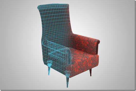 old chair wire blend
